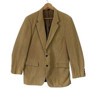 Vintage Simpsons tan corduroy sport coat Classic Men's single breast size Medium
